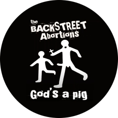 Backstreet Abortions, The Backstreet Abortions Motiv 1 Anstecker mit Sicherheitsnadel Ø 25mm