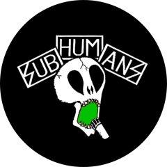 Subhumans Motiv 9 Anstecker mit Sicherheitsnadel Ø 25 mm