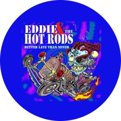 Eddie & The Hot Rods 1 Anstecker mit Sicherheitsnadel Ø 25 mm