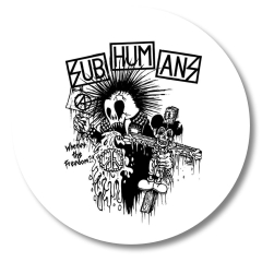 Subhumans Motiv A Anstecker mit Sicherheitsnadel Ø 25 mm