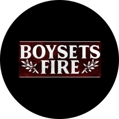 Boysetsfire Boy Sets Fire Motiv 2 Anstecker mit Sicherheitsnadel Ø 25mm