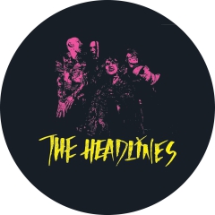 Headlines, The Headlines Motiv 2 Anstecker mit Sicherheitsnadel Ø 25mm