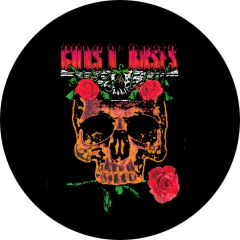 Guns `N´ Roses Motiv 3 Anstecker mit Sicherheitsnadel Ø 25mm