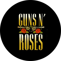 Guns `N´ Roses Motiv 5 Anstecker mit Sicherheitsnadel Ø 25mm