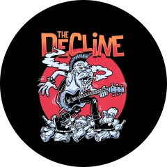 Decline, The Decline Motiv 1 Anstecker mit Sicherheitsnadel Ø 25mm