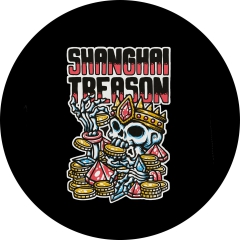 Shanghai Treason Motiv 2 Anstecker mit Sicherheitsnadel Ø 25mm