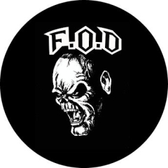 F.O.D. Fight Or Die (Indonesien) Motiv 1 Anstecker mit Sicherheitsnadel Ø 25mm