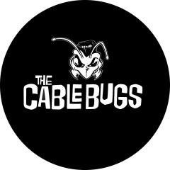 Cable Bugs, The Cable Bugs Motiv 1 Anstecker mit Sicherheitsnadel Ø 25mm