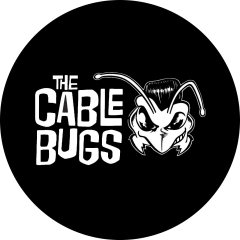 Cable Bugs, The Cable Bugs Motiv 2 Anstecker mit Sicherheitsnadel Ø 25mm