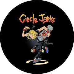 Circle Jerks Motiv 1 Anstecker mit Sicherheitsnadel Ø 25mm