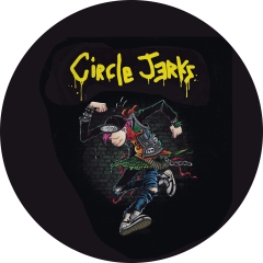 Circle Jerks Motiv 5 Anstecker mit Sicherheitsnadel Ø 25mm