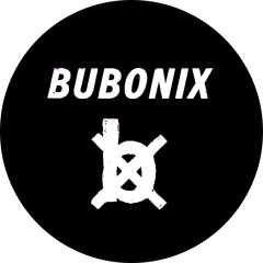 Bubonix Motiv 1 Anstecker mit Sicherheitsnadel Ø 25mm