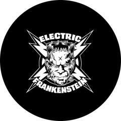 Electric Frankenstein Motiv 4 Anstecker mit Sicherheitsnadel Ø 25mm