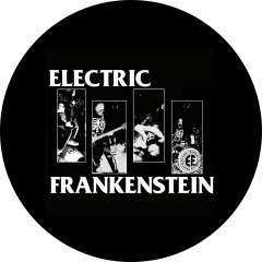 Electric Frankenstein Motiv 5 Anstecker mit Sicherheitsnadel Ø 25mm