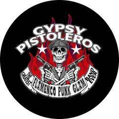 Gypsy Pistoleros Motiv 3 Anstecker mit Sicherheitsnadel Ø 25mm