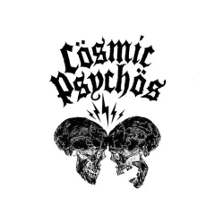 Cosmic Psychos Motiv 5 Anstecker mit Sicherheitsnadel Ø 25mm