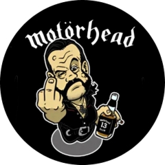 Lemmy Motörhead Flaschenöffner Ø 55 mm