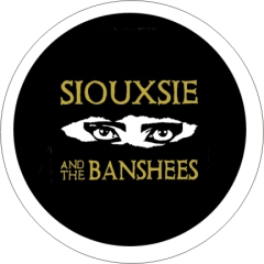 Siouxsie & The Banshees Motiv 2 Anstecker mit Sicherheitsnadel Ø 25 mm