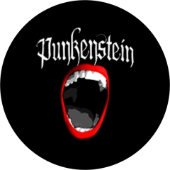 Punkenstein (Madrid, Spanien) Motiv 2 Anstecker mit Sicherheitsnadel Ø 25 mm