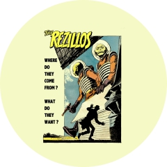 Rezillos, The Rezillos Motiv 4 Anstecker mit Sicherheitsnadel Ø 25mm