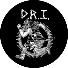 Dirty Rotten Imbeciles D.R.I. Motiv 2 Anstecker mit Sicherheitsnadel Ø 25mm