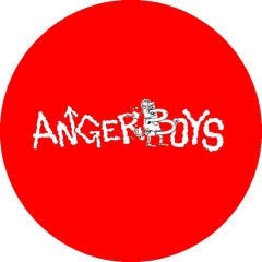 Anger Boys Motiv 1 Anstecker mit Sicherheitsnadel Ø 25 mm