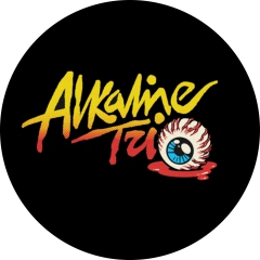 Alkaline Trio Motiv 3 Anstecker mit Sicherheitsnadel Ø 25 mm