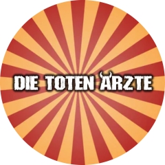 Toten Ärzte, Die Toten Ärzte Motiv 1 Anstecker mit Sicherheitsnadel Ø 25 mm