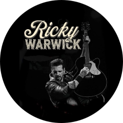 Warwick, Ricky The Almighty Motiv 1 Anstecker mit Sicherheitsnadel Ø 25 mm