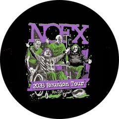 NOFX Motiv 30 Anstecker mit Sicherheitsnadel Ø 25 mm