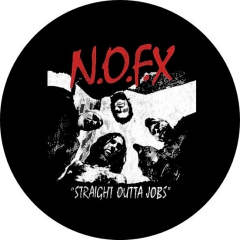 NOFX Motiv 33 Anstecker mit Sicherheitsnadel Ø 25 mm