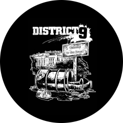 District 9 Motiv 1 Anstecker mit Sicherheitsnadel Ø 25 mm