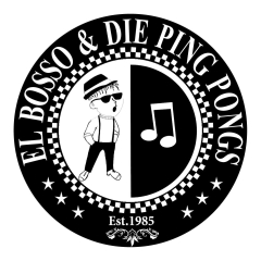 El Bosso & Die Ping Pongs Motiv 1 Anstecker mit Sicherheitsnadel Ø 25 mm