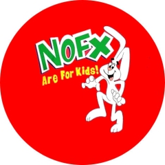 NOFX Motiv 37 Anstecker mit Sicherheitsnadel Ø 25 mm