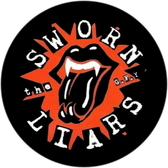 Sworn Liars, The Sworn Liars Motiv 1 Anstecker mit Sicherheitsnadel Ø 25 mm