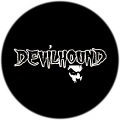 Devilhound Motiv 1 Anstecker mit Sicherheitsnadel Ø 25 mm