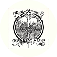 Doctor And The Crippens Motiv 1 Anstecker mit Sicherheitsnadel Ø 25 mm