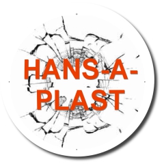 Hans-A-Plast Hansaplast Motiv 1 Anstecker mit Sicherheitsnadel Ø 25 mm