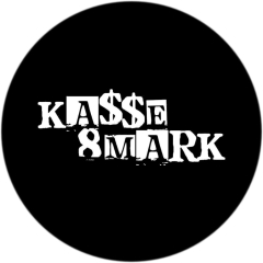 Kasse 8 Mark Motiv 1 Anstecker mit Sicherheitsnadel Ø 25 mm