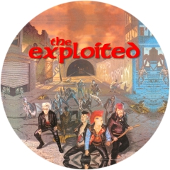 Exploited, The Exploited Motiv I Anstecker mit Sicherheitsnadel Ø 25mm