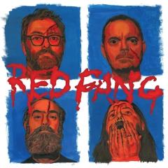 Red Fang Motiv 1 Anstecker mit Sicherheitsnadel Ø 25 mm