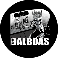 Balboas, The Balboas Motiv 1 Anstecker mit Sicherheitsnadel Ø 25 mm