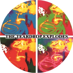 Teardrop Explodes, The Teardrop Explodes Motiv 3 Anstecker mit Sicherheitsnadel Ø 25 mm