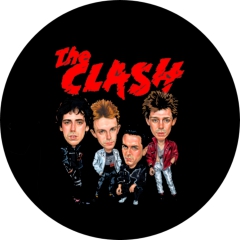 Clash, The Clash Motiv 6 Anstecker mit Sicherheitsnadel Ø 25mm