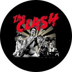 Clash, The Clash Motiv 7 Anstecker mit Sicherheitsnadel Ø 25mm