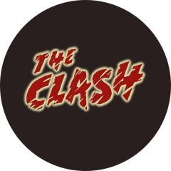 Clash, The Clash Motiv H Anstecker mit Sicherheitsnadel Ø 25mm