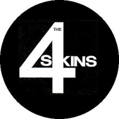 4 Skins, The 4 Skins Motiv 3 Anstecker mit Sicherheitsnadel Ø 25 mm