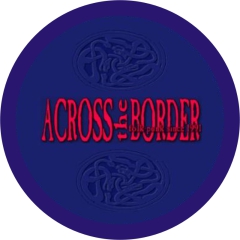 Across The Border Motiv 2 Anstecker mit Sicherheitsnadel Ø 25 mm