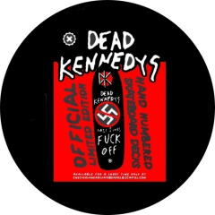 Dead Kennedys Motiv 34 Anstecker mit Sicherheitsnadel Ø 25 mm