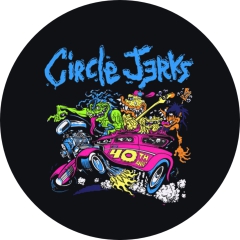 Circle Jerks Motiv F Anstecker mit Sicherheitsnadel Ø 25mm